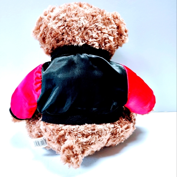 EUC Dan Dee Collector's Plush 17 " Brown Teddy Bear with Love U on the jacket - Picture 7 of 14